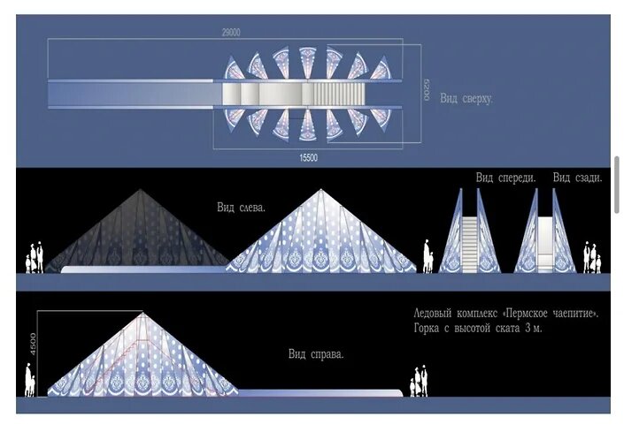 В Перми не удалось найти подрядчика для строительства ледового городка на эспланаде