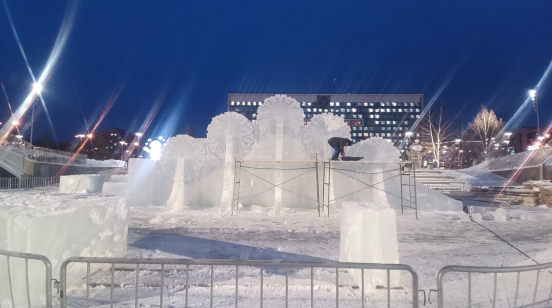 Ледяные горки в Перми пройдут техническое освидетельствование