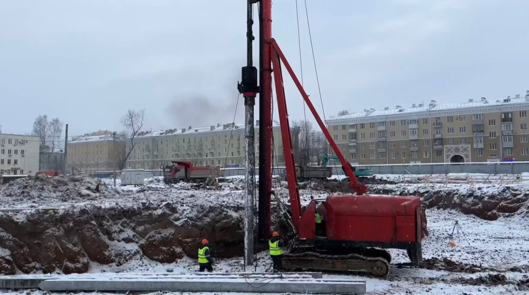 В Перми началось строительство нового корпуса школы на улице Уральской, 110