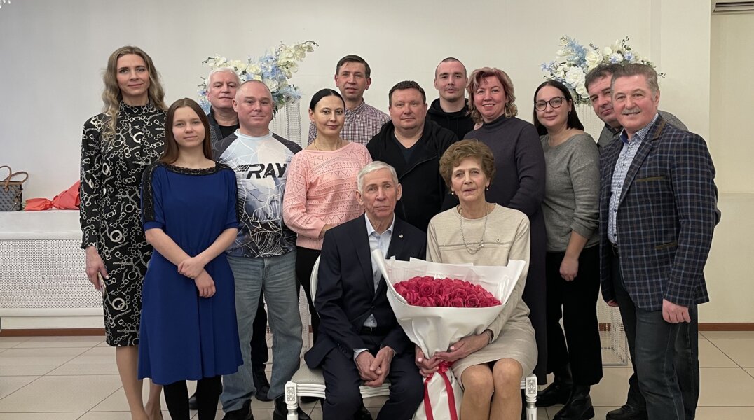 В Перми родители олимпийской чемпионки отметили золотую свадьбу