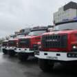 Десять новых пожарных машин передали в округа Пермского края