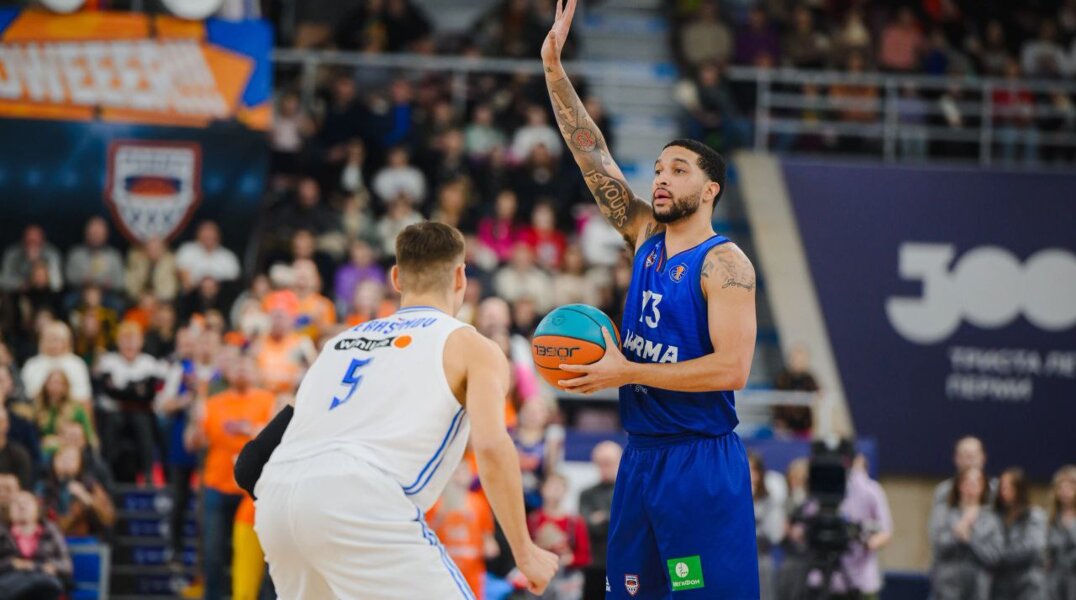 Пермский баскетбольный клуб «Парма» потерпел поражение от «Зенита»