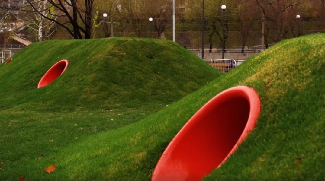 Норы для лазания на пермской эспланаде откроют в сентябре