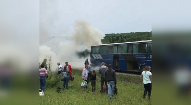 Фото: скриншот видео от оцевидца 