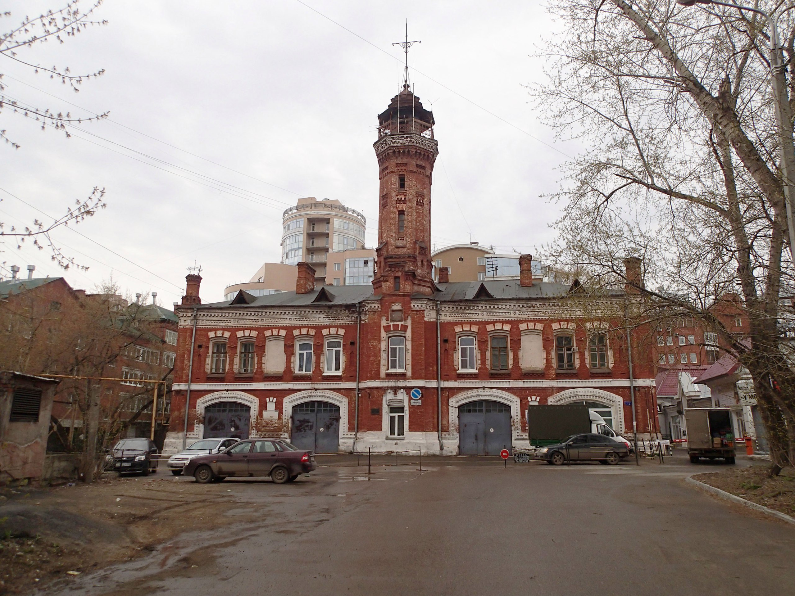 пожарная башня в сокольниках