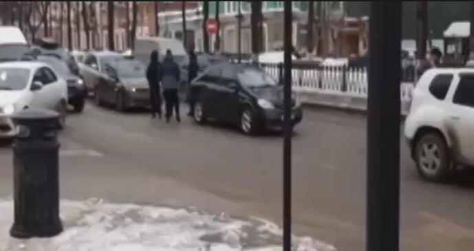 Скриншот с видео телеграм-канала 