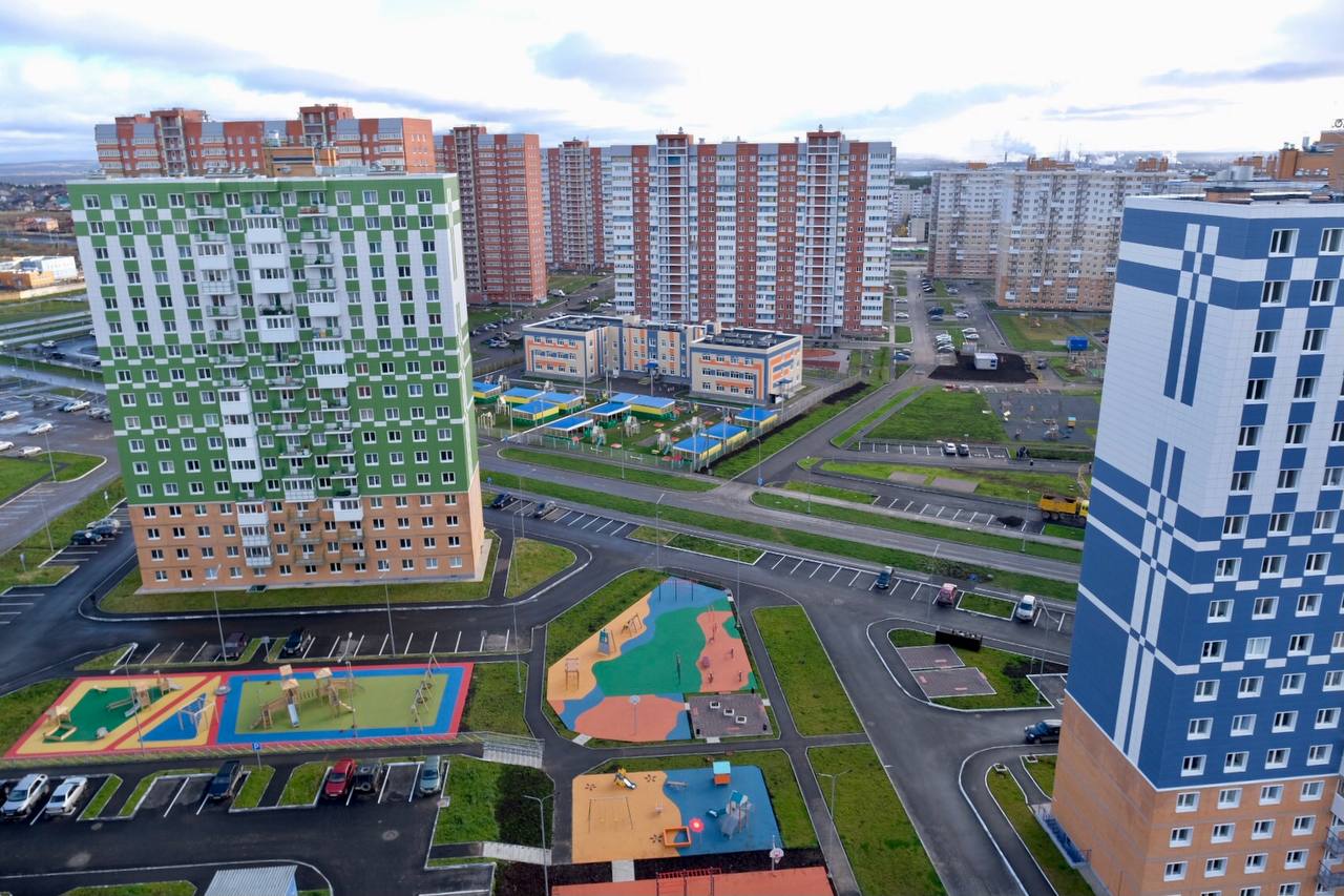 Новый микрорайон усолье