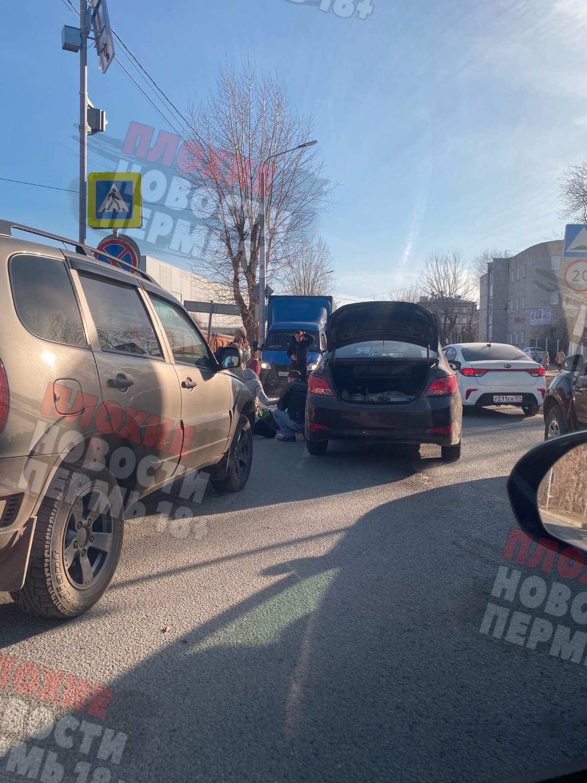 В Перми на улице Баумана сбили человека | 11.04.2023 | Пермь - БезФормата