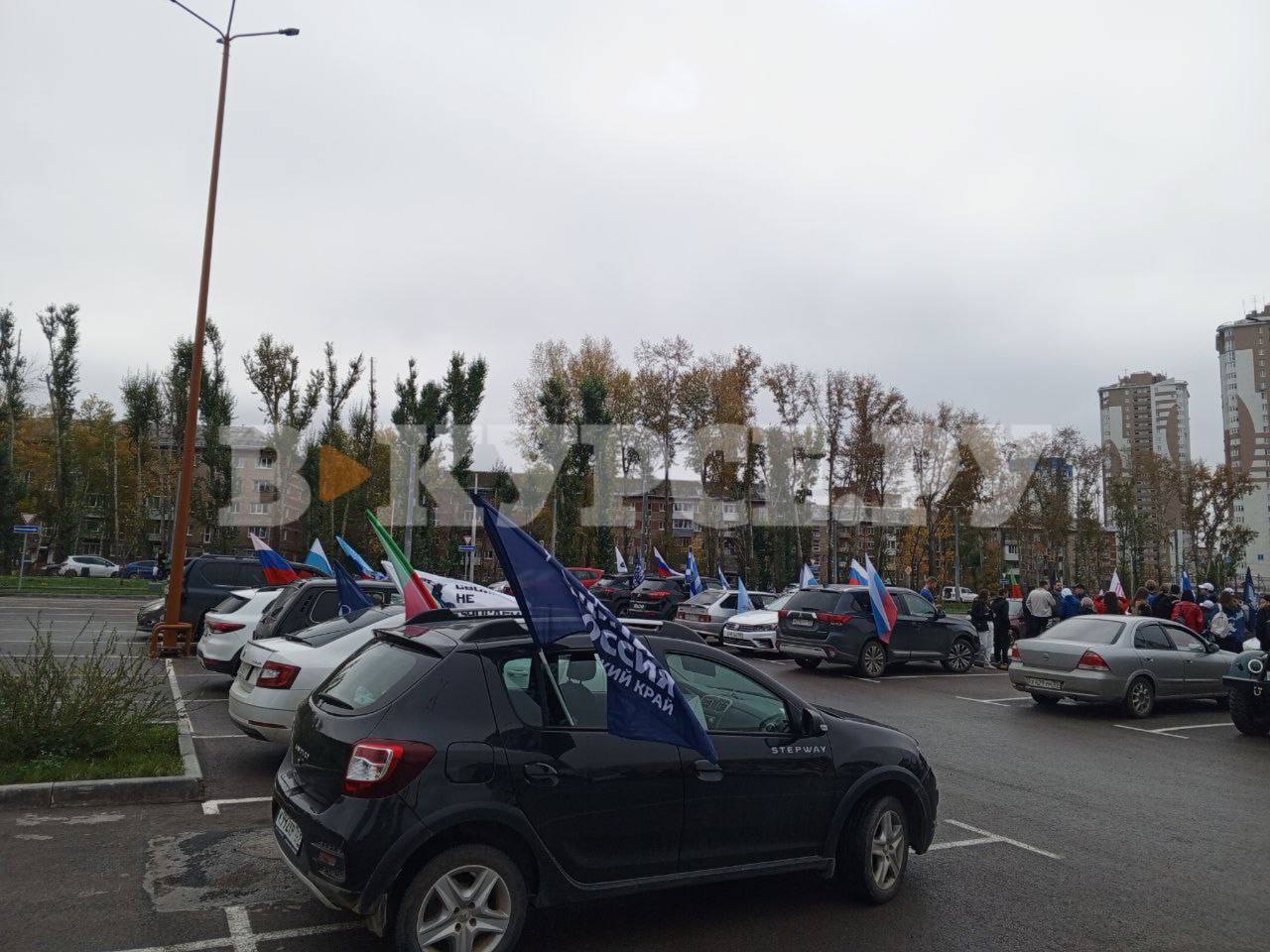 В Перми ко дню воссоединения ЛДНР, Запорожской и Херсонской областей с  Российской Федерацией прошел автозабег | 30.09.2023 | Пермь - БезФормата