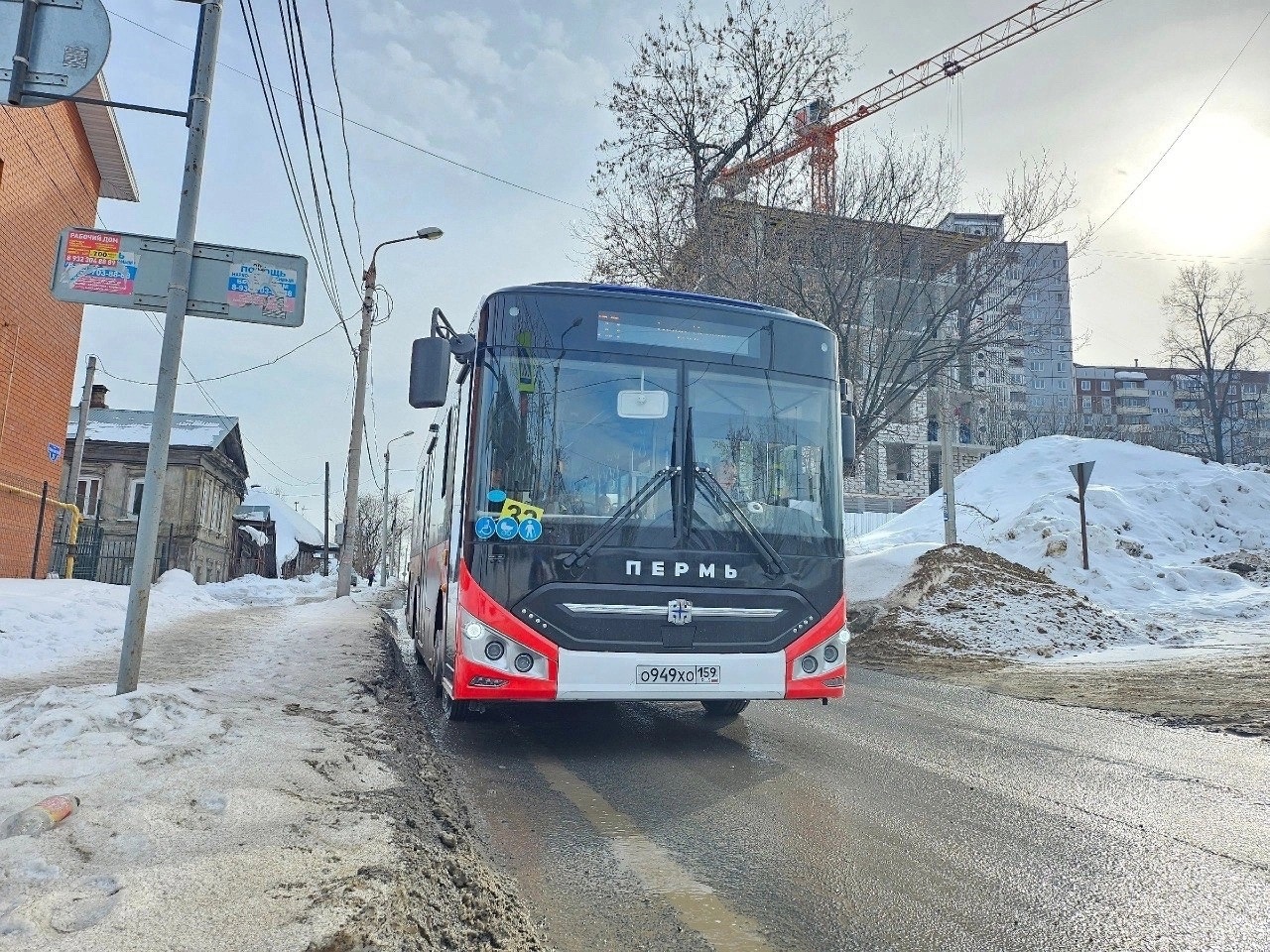 В Перми на маршруте № 33 запустили китайский автобус Zhong Tong |  15.03.2024 | Пермь - БезФормата