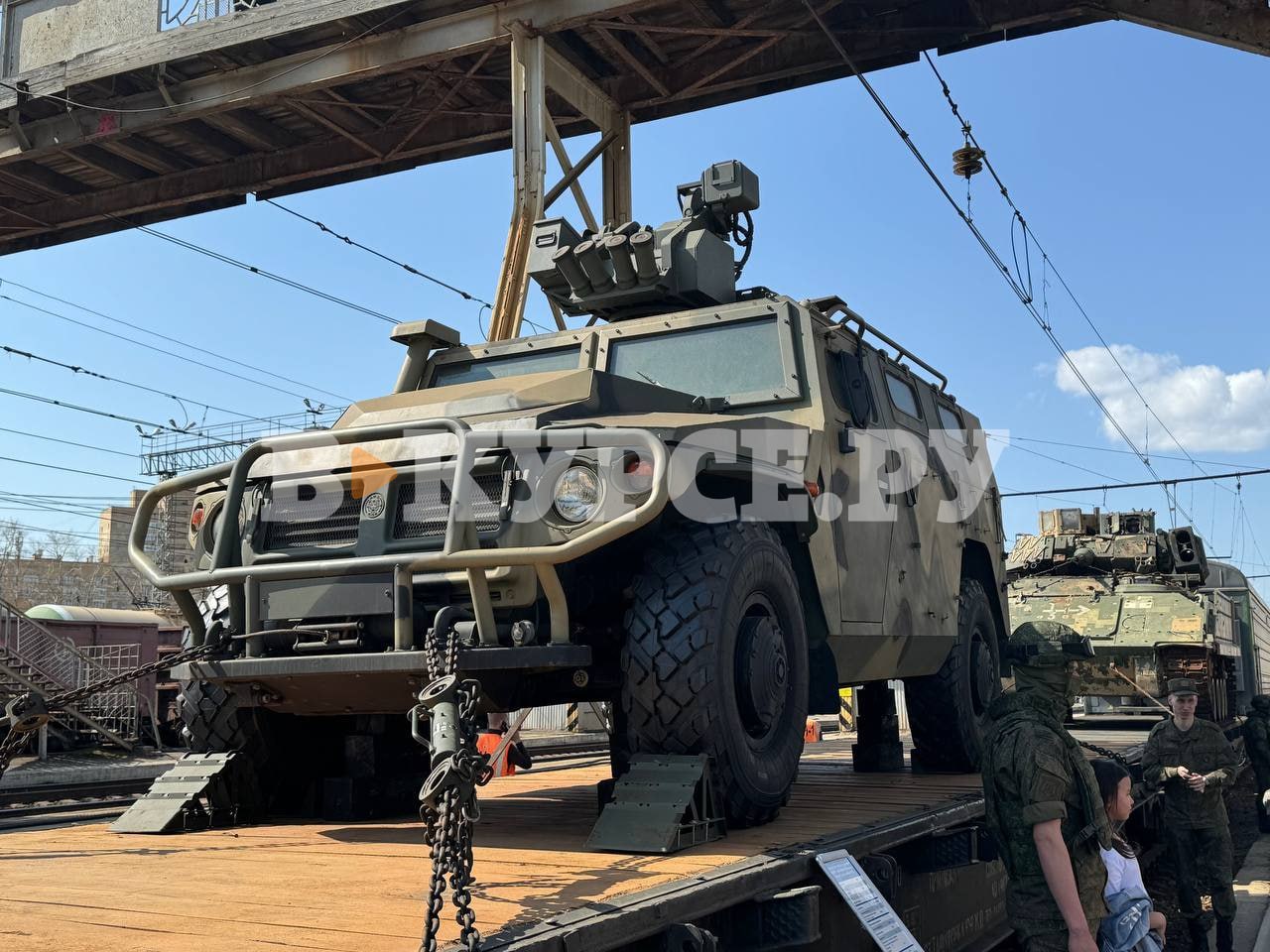 В Пермь приехал поезд-музей с военной техникой и образцами оружия |  20.04.2024 | Пермь - БезФормата