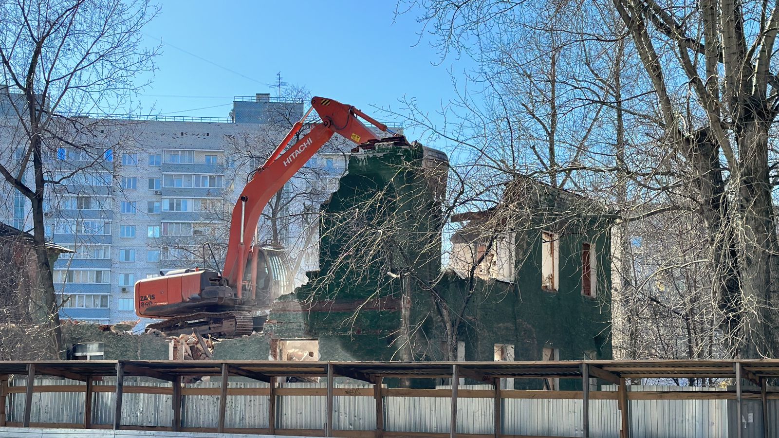 В Перми заканчивают снос аварийных домов на улице Карпинского — В курсе.ру