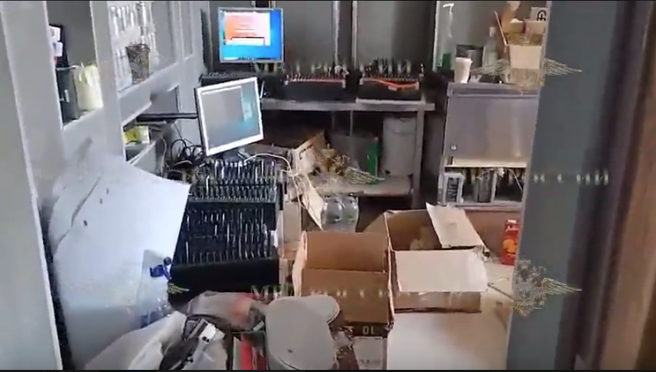 Скриншот с видео МВД России
