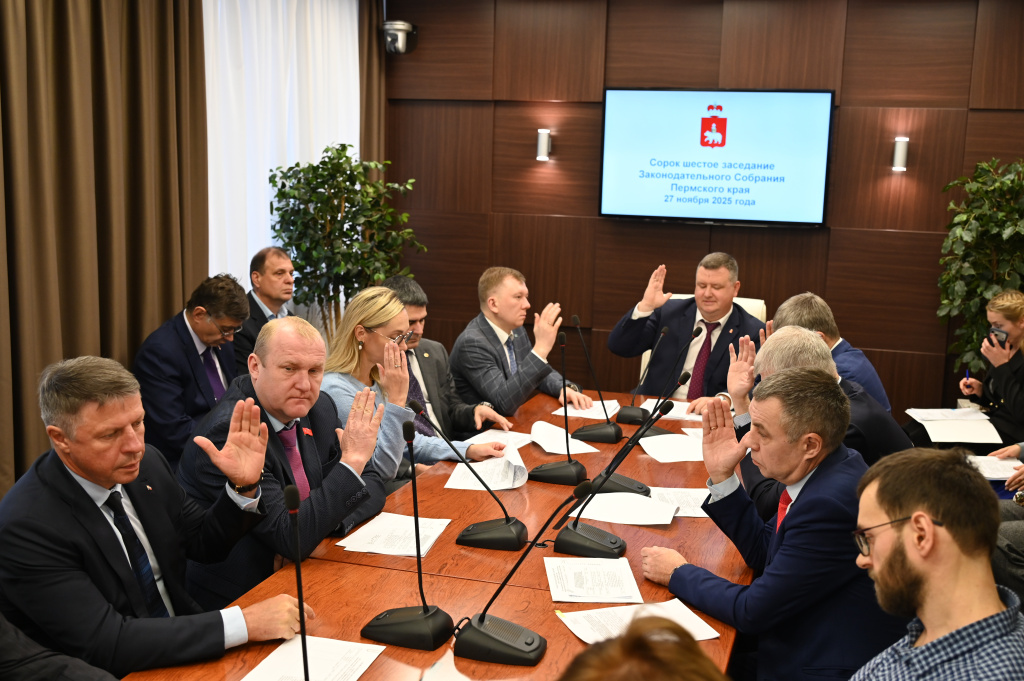 Фото: Пресс-служба Законодательного собрания Прикамья